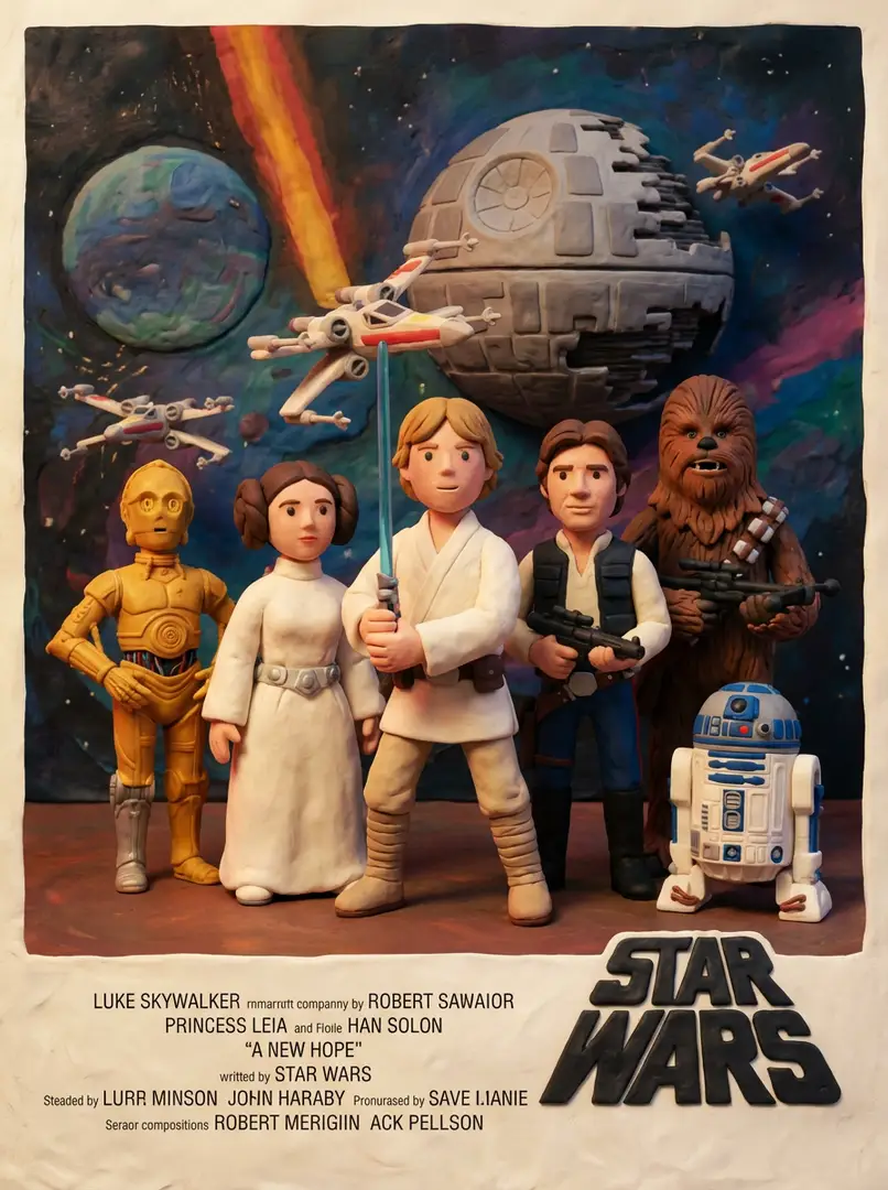 クレイメーション映画ポスター