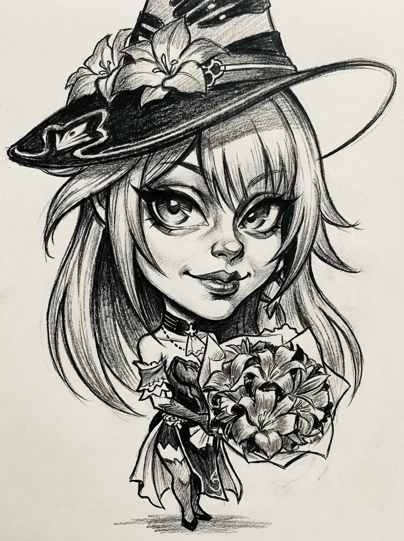 誇張頭部風刺画