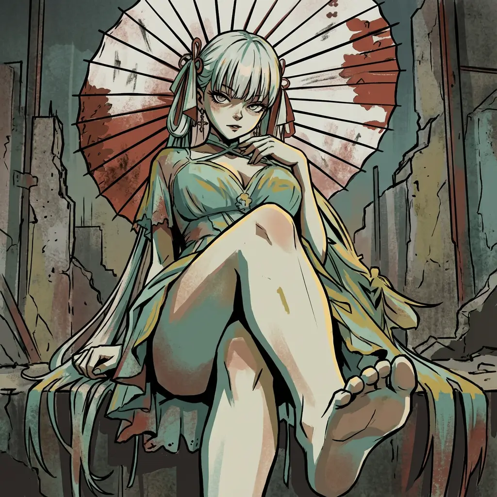 Gritty Gorillaz Illustration