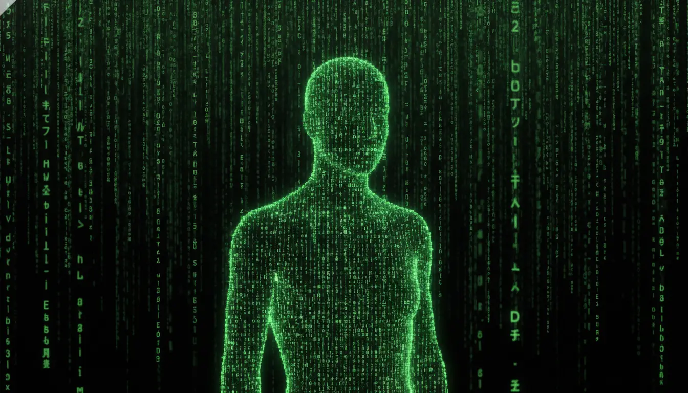 Matrix Digital Code Scene