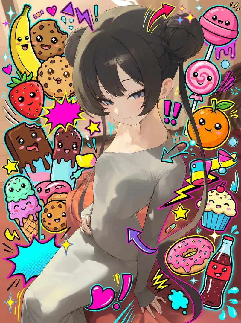 混合メディア写真イラストレーション