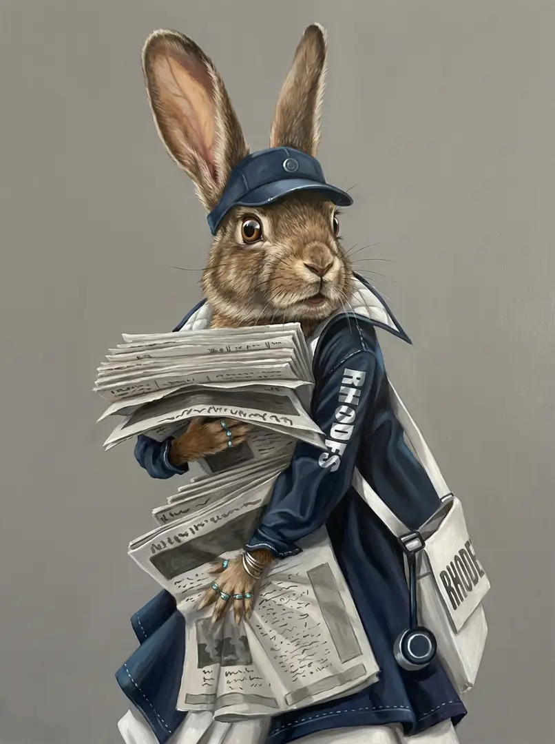 人間を動物に変形させた肖像