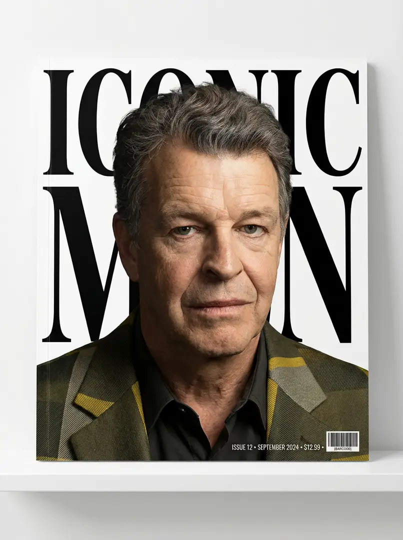 Character Magazine Cover Design